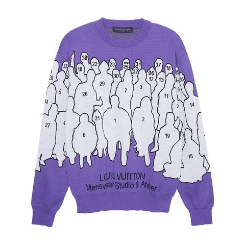 Louis Vuitton FW22 Cartoon Logo Sweater