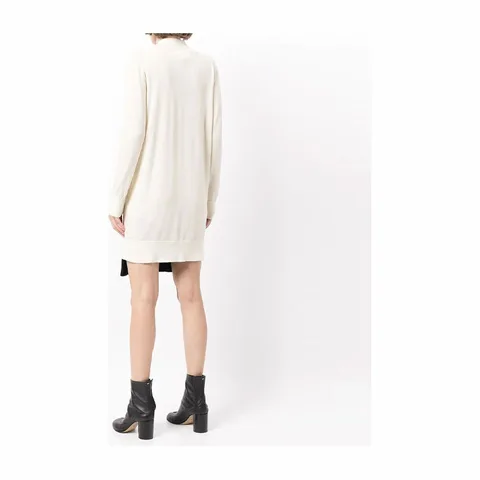 MM6 Maison Margiela Layered Cardigan Dress White