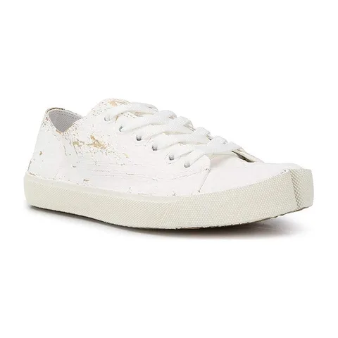 Maison Margiela Tabi Gold Cracked