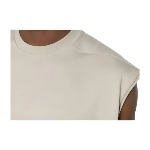 Rick Owens RO SS24 Sleeveless Tee Light Brown