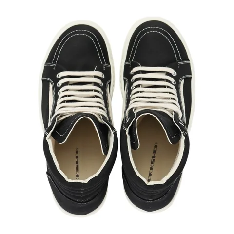 Rick Owens High Top Sneakers Black