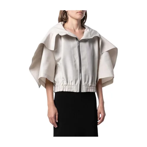 Rick Owens SS22 White Jacket