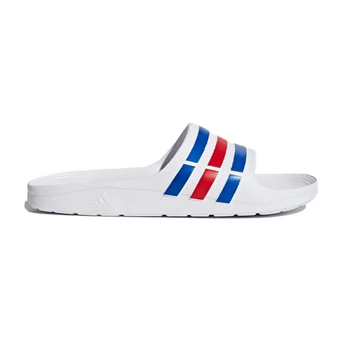 adidas Duramo Sl Slide White Blue Red