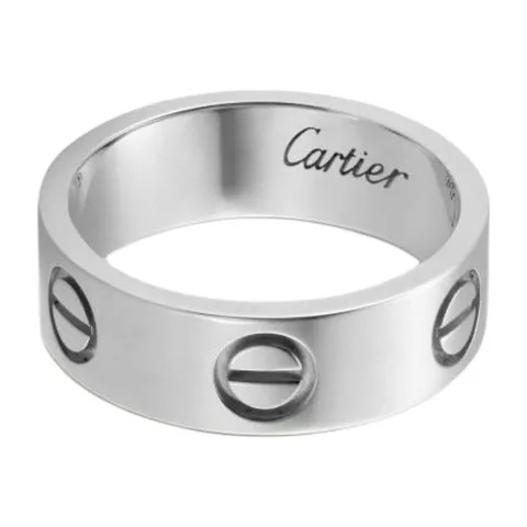 Cartier LOVE Ring 18K White Gold 5.5mm