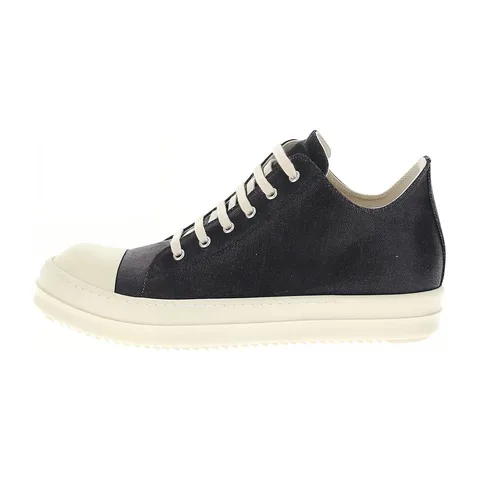Rick Owens DRKSHDW Low Top Sneakers Black White
