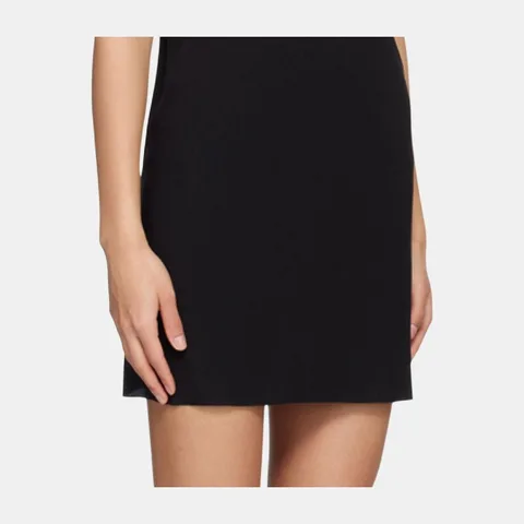 Rick Owens V-Neck Sleeveless Dress Black