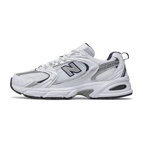New Balance 530 White Silver Navy