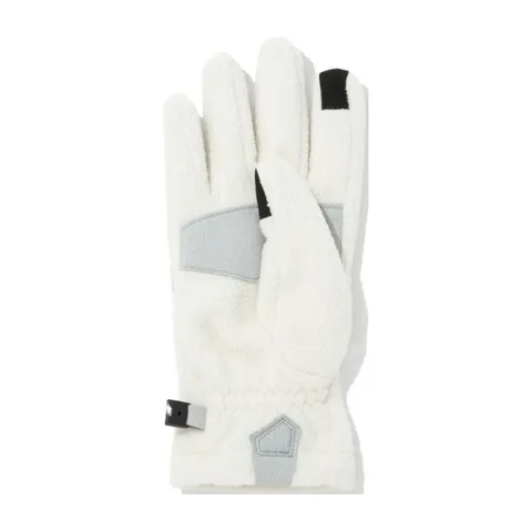 The North Face Logo Gloves White