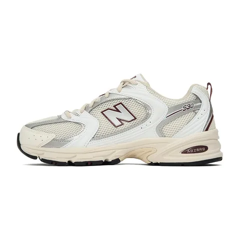 New Balance 530 White Silver Red