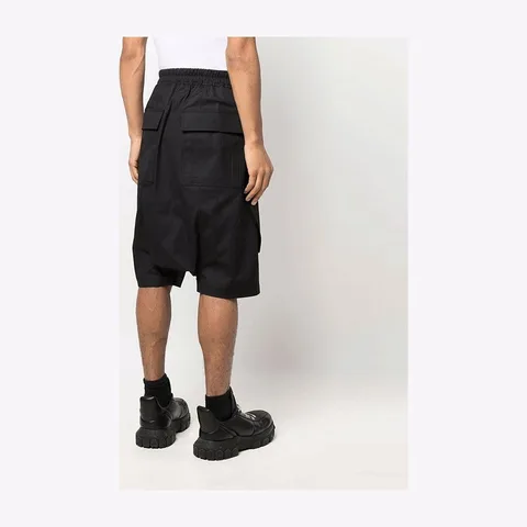 Rick Owens SS22 Black Shorts