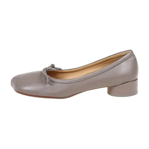 MM6 Maison Margiela Ballet Heels Brown