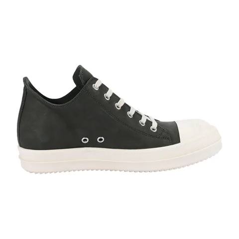 Rick Owens Low Top Sneakers Black
