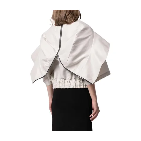 Rick Owens SS22 White Jacket