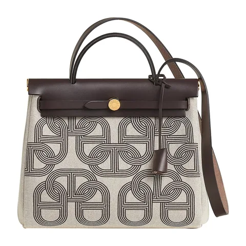 HERMES Herbag Zip 31 H Plume