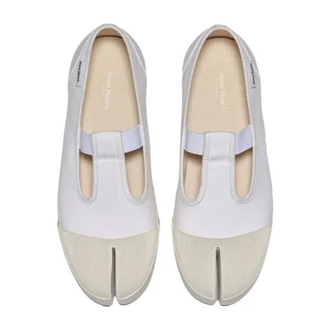 Maison Margiela Tabi Canvas Low White