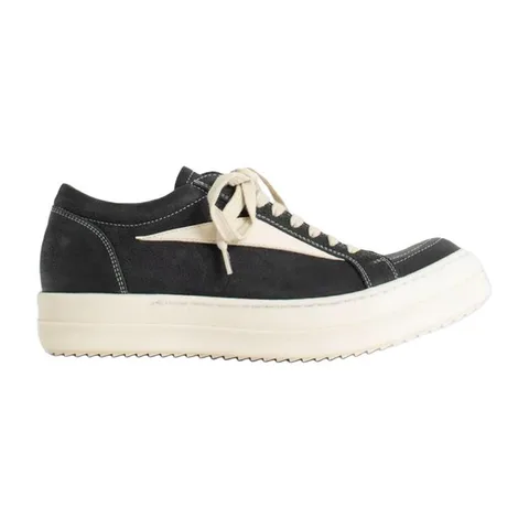 Rick Owens Low Top Sneakers Black