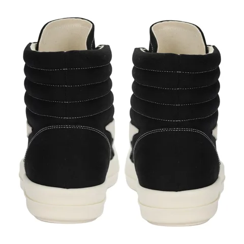 Rick Owens High Top Sneakers Black