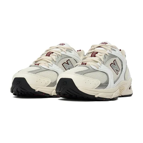 New Balance 530 White Silver Red