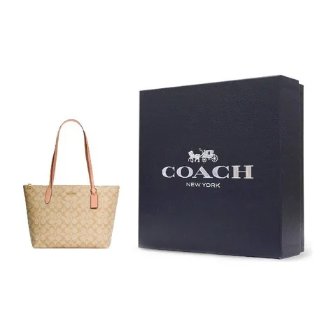 COACH Zip Top Tote