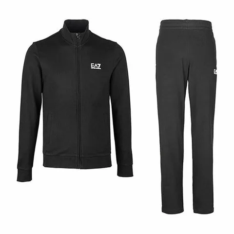 Emporio Armani EA7 Black Tracksuit