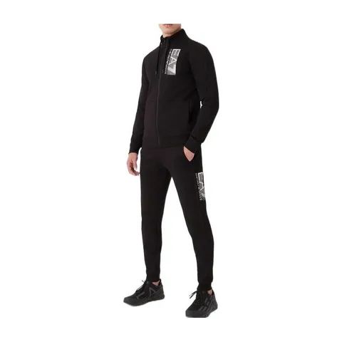Emporio Armani EA7 FW22 Black Tracksuit