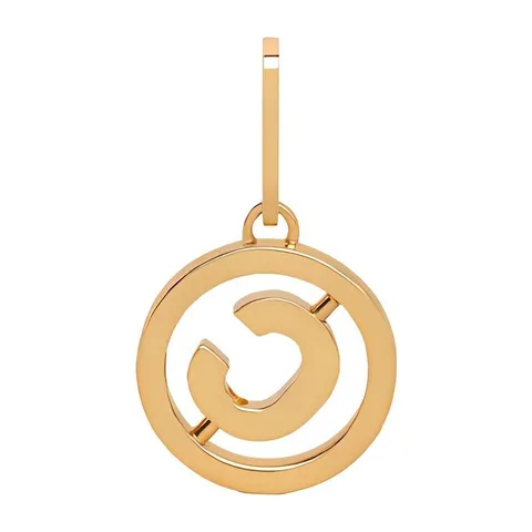 Celine Separable Swivel Gold Pendant