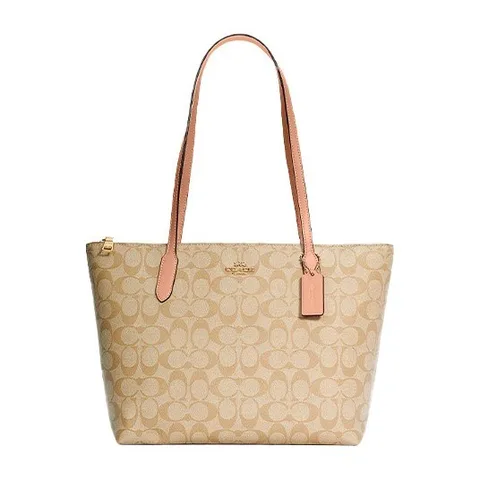 COACH Zip Top Tote