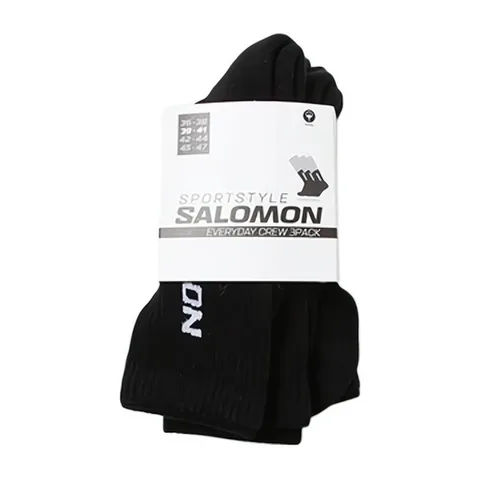 Salomon Socks 3-Pack Black