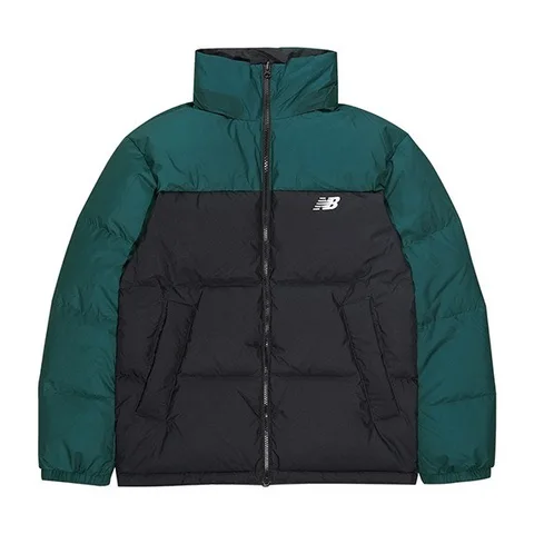 New Balance Reversible Down Jacket Black Green