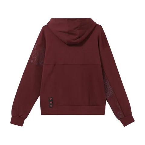 adidas Originals CNY Tiger Year Hoodie Brown Red