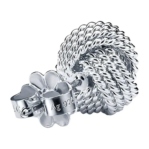 Tiffany & Co. Twist Silver Earrings