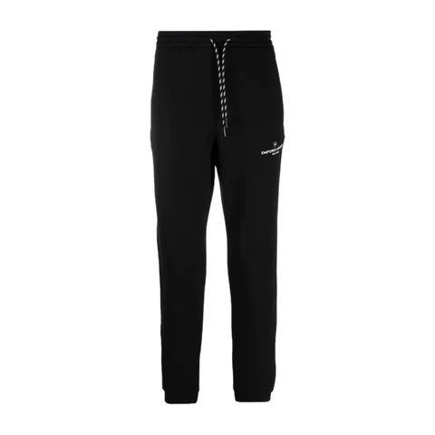Emporio Armani SS22 Logo Drawstring Sweatpants Black