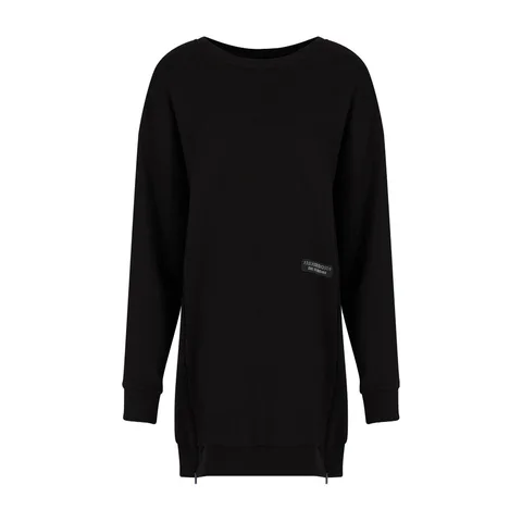 Armani Exchange FW23 Logo Dress Black