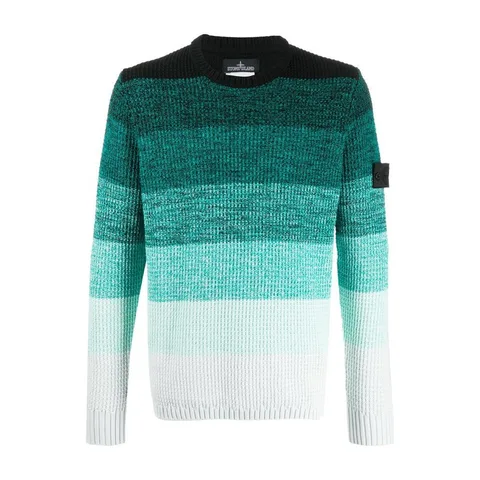 Stone Island Gradient Crewneck Knit Sweater