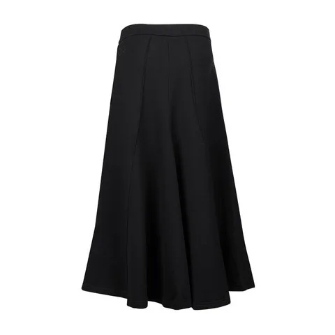 Y-3 Black Midi Skirt