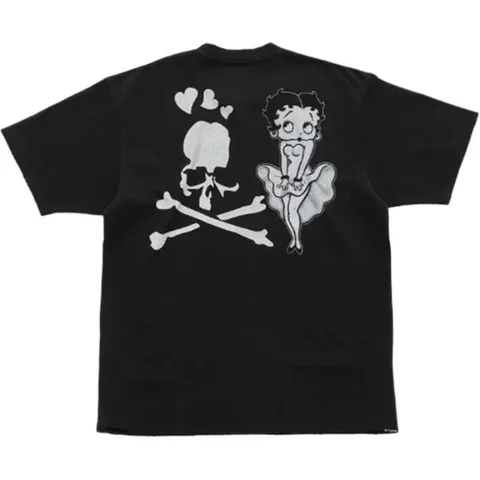 mastermind JAPAN x Betty Boop FW25 Skull Tee