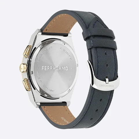 Ferragamo Quartz 42 Blue Dial