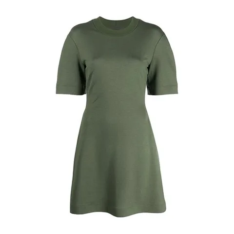 Alexander McQueen FW21 Green Dress