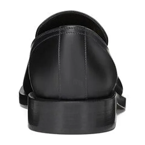 Fendi Leather Loafers Black