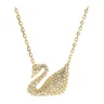 Swarovski Swan Necklace